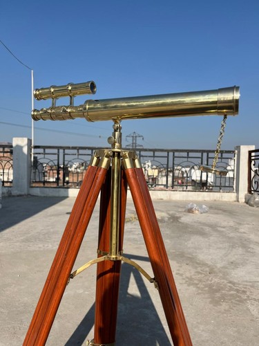 Antik stil messing teleskop - antik,