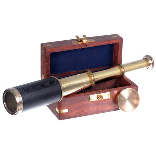 Teleskop messing mit - messing,
