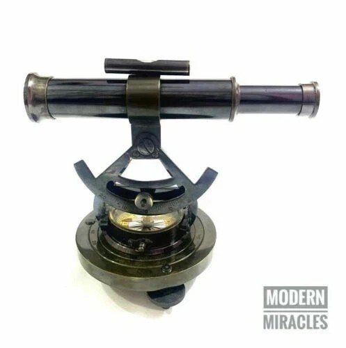 Messing theodolit kompass - messing,