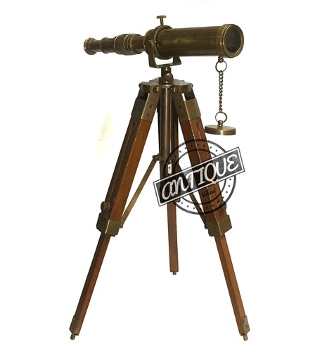 Vintage einstellbar teleskop - vintage,